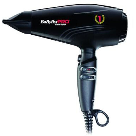 Asciugacapelli BaByliss Pro Rapido nero (BAB7000IE) (1/3)