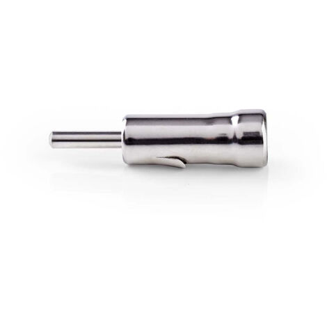Bilantenn rak hane koppar 50 ohm tryck metal silver 10 st busta (1/4)
