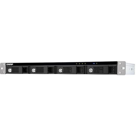 QNAP TR-004U contenitore di unità di archiviazione Box esterno HDD/SSD Nero, Grigio 2.5/3.5" (1/4)