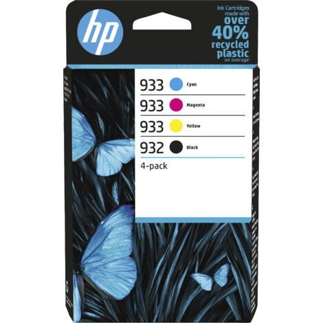Pacchetto cartucce d'inchiostro HP 932 Nero + HP 933 3 colori (1/3)