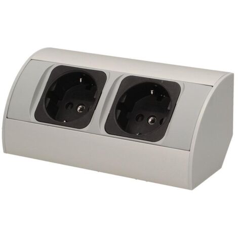 Presa sottopensile 2x230V - OR-AE-1303/G(GS) schuko