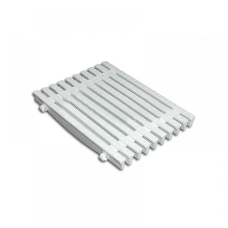Placca griglia piscina trasversale largh. 245 mm sp. 22 mm