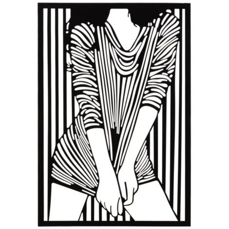 Decorazione Parete Elegante cm 40X1,3X60 - FASHIONABLE (1/5)