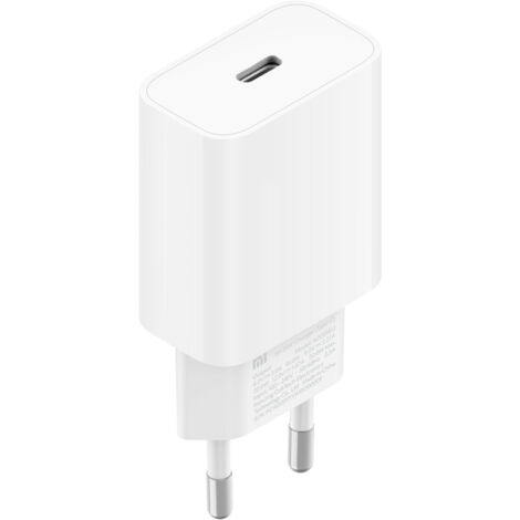 Caricabatteria Xiaomi Mi Alimentatore Usb Tipo C 20W Bianco Interno