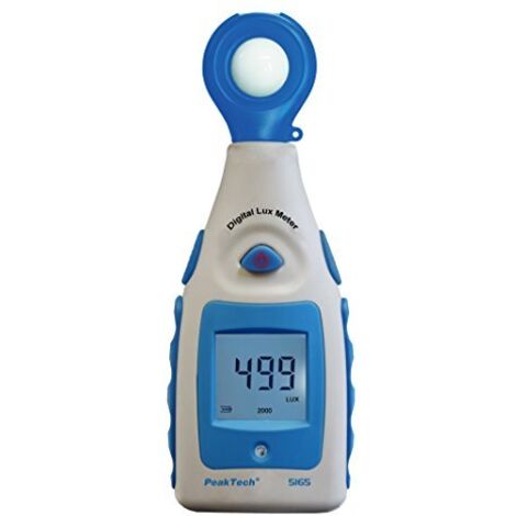 Peak Tech Digital Luxmetro, Misuratore di luce, Coltello illuminazione Misuratore, Luminosità, con campo di misura di 0 – 200000 Lux, 1 pezzi, P 5165 (1/3)