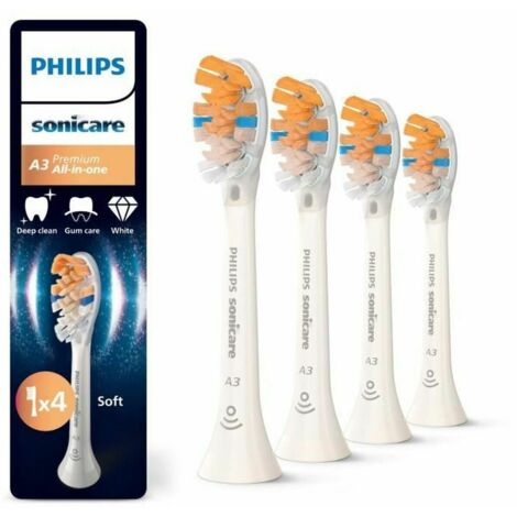 Testine di ricambio Philips Sonicare per Spazzolino Bianco 4pz [HX9094/87] (1/5)
