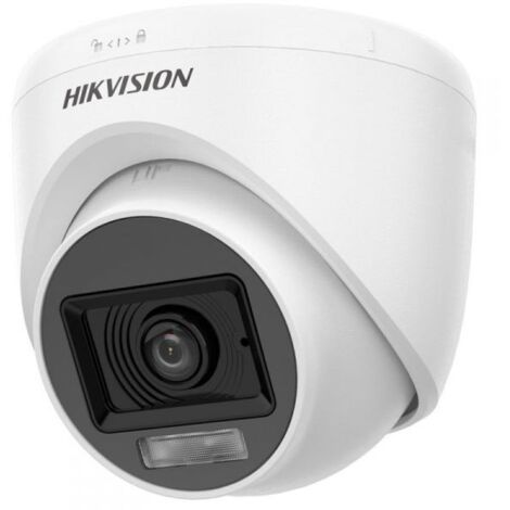 Hikvision Telecamera Turret dome camera 3k 6 mpx con Microfono audio 2,8mm Dual Light DS-2CE76K0T-LPFS 2.8