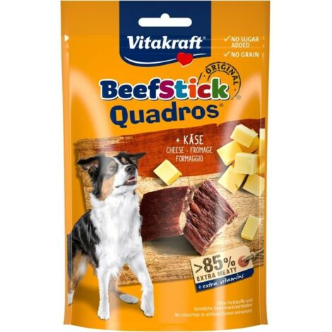 Vitakraft BEEF STICK QUADROS formaggio 70 g snack per cani