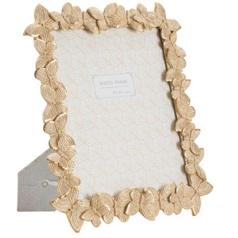 Cornice Farfalle Oro Grande cm 27,5X2,6X32,5 (Interno 20X25) - FARFALLE GOLD (1/5)