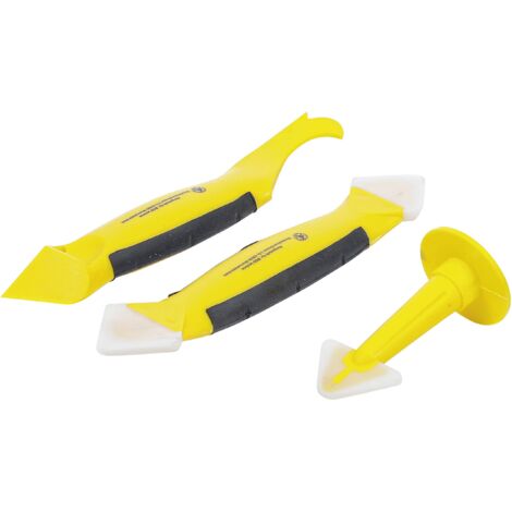 Forza Uomo e spatola per fughe 85213 silicone rimozione del set, 3 pezzi (1/4)
