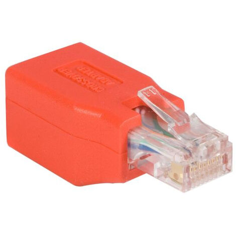 Adattatore Startech C6CROSSOVER Rosso (1/4)