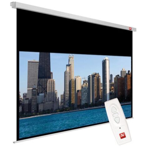 Avtek International Videoproiettore Elettrico con Schermo da 270 Pollici, Proporzioni 4:3 (1/3)