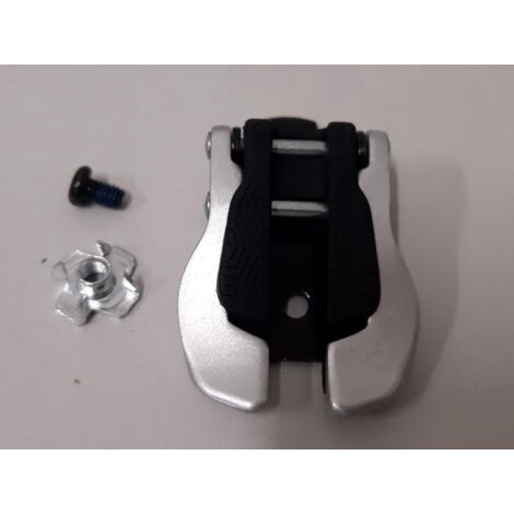 Fibbia per stivali TCX Comp Evo/X-Helium argento/nero N