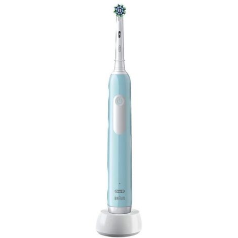 Braun Oral-B Pro 1 Cross Action Spazzolino Elettrico Caribbean Blue