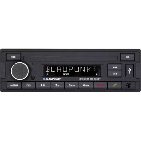 Blaupunkt Nürnberg 200 DAB BT Autoradio Vivavoce Bluetooth®, Sintonizzatore DAB+