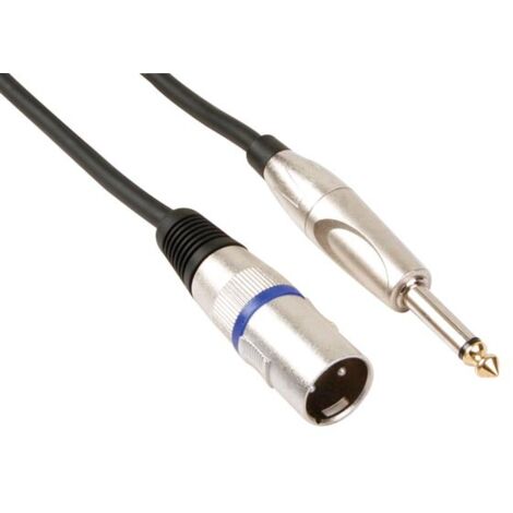 CAVO XLR - XLR MASCHIO a JACK 6,35 mm MASCHIO - MONO - 1,5 m (1/2)