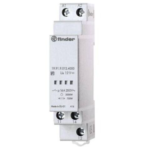 Finder Modulo uscita per interruttore crepuscolare 1 pz. 19.91.9.012.4000 Tensione di funzionamento:12 V/DC 1 scambio