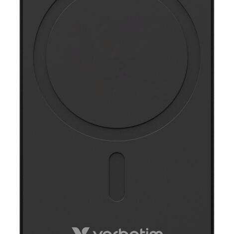 Verbatim Power Bank Magnetico Wireless 5000mAh Nero Ricarica Rapida USB-C (1/5)
