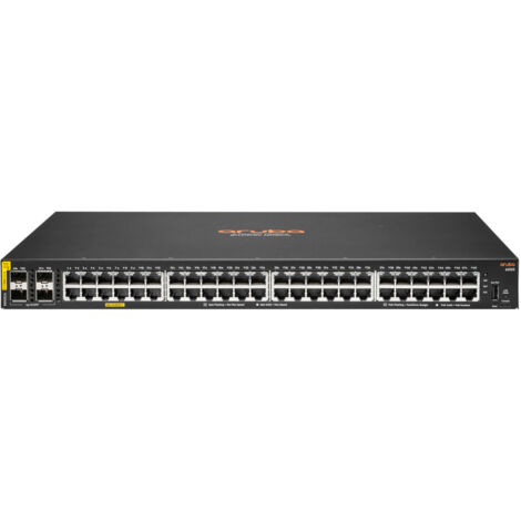 Switch Aruba 6000 48G Class4 PoE con 4 SFP e alimentazione da 370W - Modello R8N85AABB (1/4)