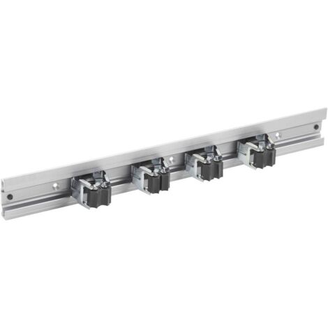 Meister Werkzeuge WU9953160 Morsettiera per dispositivi, fissaggio, 5 pezzi (L x L) 500 mm x 60 mm 1 KIT