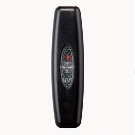 Dimmer led ad interruttore relco snello led 22x83x22mm nero - rl7150/led