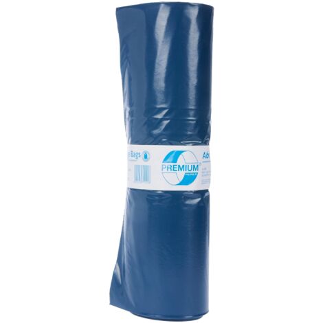 Deiss Premium 10086 Sacchi per Rifiuti per 240 tonnellate, L Tipo 80, 1200 mm x 1350 mm, colore: blu (confezione da 10 pezzi) (1/3)
