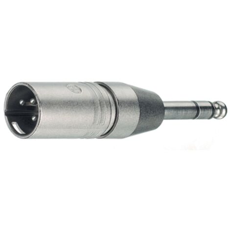 Neutrik NA3MP Adattatore XLR Spina XLR - Spina jack da 6.3 mm Stereo 1 pz. (1/3)