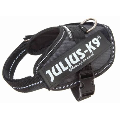 Pettorina IDC Julius K9 Powerharness (ITA)  - Pettorina IDC Julius K9 Powerharness (ITA) - Grigio, XXS / Baby 2 (33-45cm)