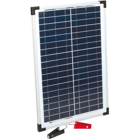 Kerbl - Modulo solare 25W per recinzioni elettriche 12V con supporto zincato (1/3)