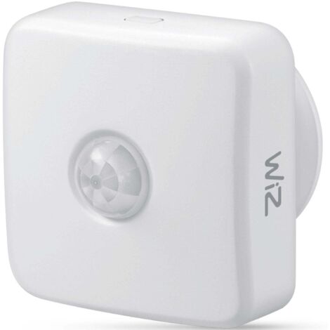 WiZ Sensore di Movimento Smart WiFi, per Interni, Rilevazione Movimento fino a 3 M, Controllo tramite app o Controllo Vocale (Alexa, Apple HomeKit, Google Home) (1/5)