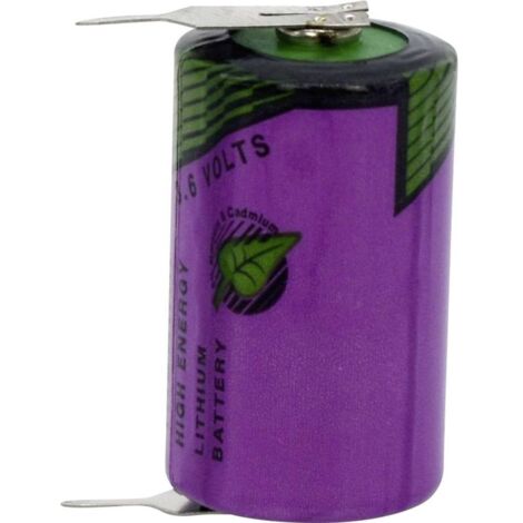 Tadiran Batteries SL 350 PR Batteria speciale 1/2 AA terminali a saldare a U Litio 3.6 V 1200 mAh 1 pz.
