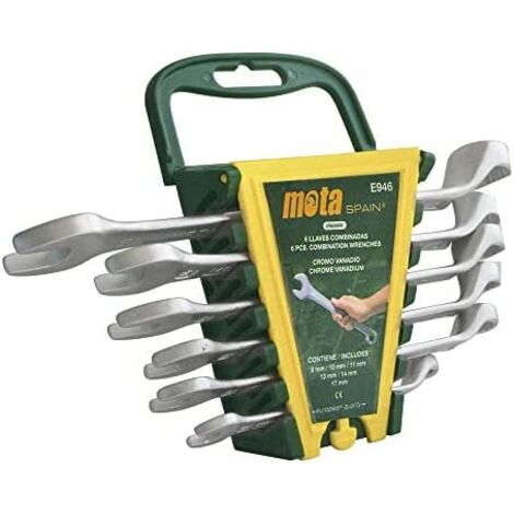 Set di 6 chiavi combinate a cremagliera da 8 a 17 mm e946 MOTA (1/2)