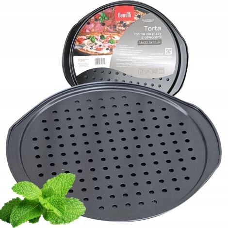 FORMA PER PIZZA tortiera rotonda ø36x33,5cm ANTIADERENTE CLASSICA BERRETTI (1/5)