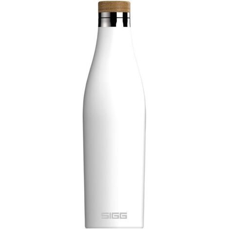 SIGG Meridian White Uso quotidiano 500 ml Bamboo, Acciaio inossidabile Bianco (1/2)