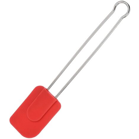 Westmark Spatola da Cucina con Testa in Silicone, Lunghezza: ca. 28,5 cm, Grande, Silicone/Acciaio Inossidabile, Rosso/Argento, 15462270 (1/5)