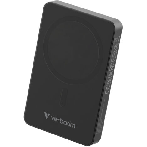 Verbatim Charge 'n' Go Essentials 10000 mAh Carica wireless Nero (1/4)