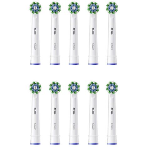 Braun Oral-B Testine di Ricambio Pro CrossAction 10 Pezzi