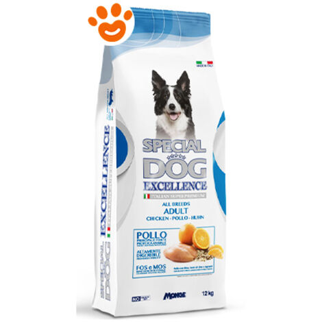 Monge Special Dog Excellence All Breeds con Pollo  - Monge Special Dog Excellence All Breeds con Pollo - Sacco Da 12 Kg