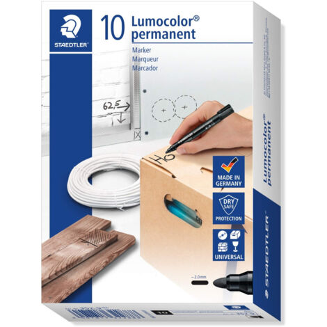 Staedtler Lumocolor permanent marcatore permanente Nero 1 pz (1/4)