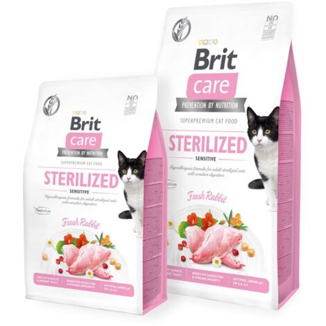 BRIT CARE Cat Grain-Free STERILIZED SENSITIVE 7kg