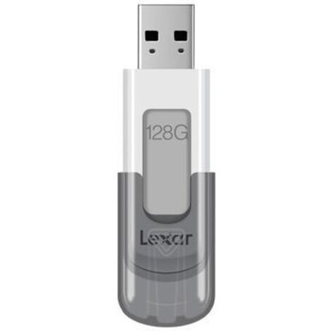 Lexar JumpDrive V100 unità flash USB 128 GB USB tipo A 3.2 Gen 1 (3.1 Gen 1) Grigio, Bianco (1/3)