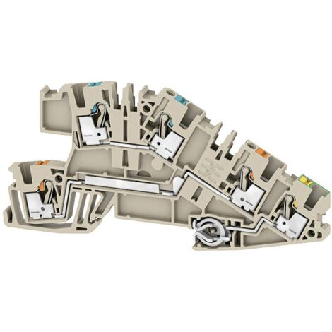 Weidmüller 2668940000 Morsetto per installazione a più piani Connettore Beige 50 pz. (1/2)