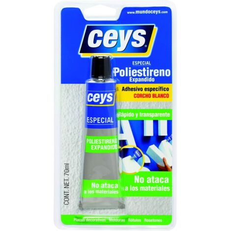 Adesivo specializzato CEYS per Porexpan e polistirolo 70 ml 501030