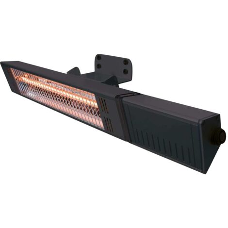 Stufa Termosifone da Parete Fortuna 1500 W Oro Rosa Nero Sunred (1/5)