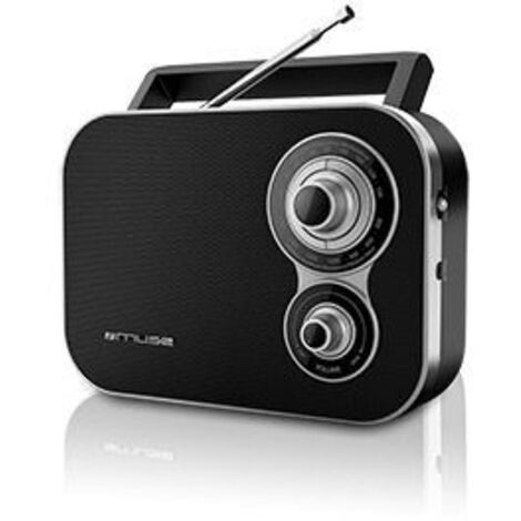radio portatile nera - m051r - muse (1/5)