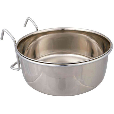 Mangiatoia per uccelli Trixie acciaio inox capacità 900 ml