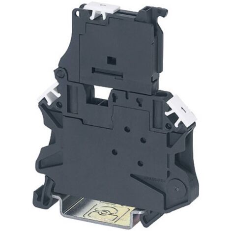 Phoenix Contact 3046032 Morsetto componibile portafusibili 6.2 mm A vite Nero 1 pz.