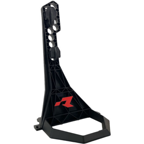 RZ - supporto per bici regolabile Nero cavalletto bicicletta supporto bici per riparazione - MTB - downhill - Corsa - universale - officina - da pavimento o muro (1/5)