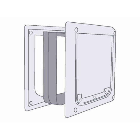 Gattaiola Trixie Bianco Plastica