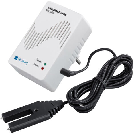 H-Tronic 1114720 WD 1000 Rilevatore acqua con sensore esterno via presa di corrente